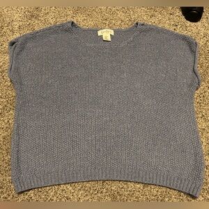 Jessica Simpson Periwinkle Knit Sleeveless Top Size M